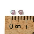 thumbnail image 5 of 24 pc Preciosaeg Beads Czech Bicone(451 69 302 Rondelle) 20020 200 Light Amethyst AB 3mm Hole: 0.8mm, 5 of 6