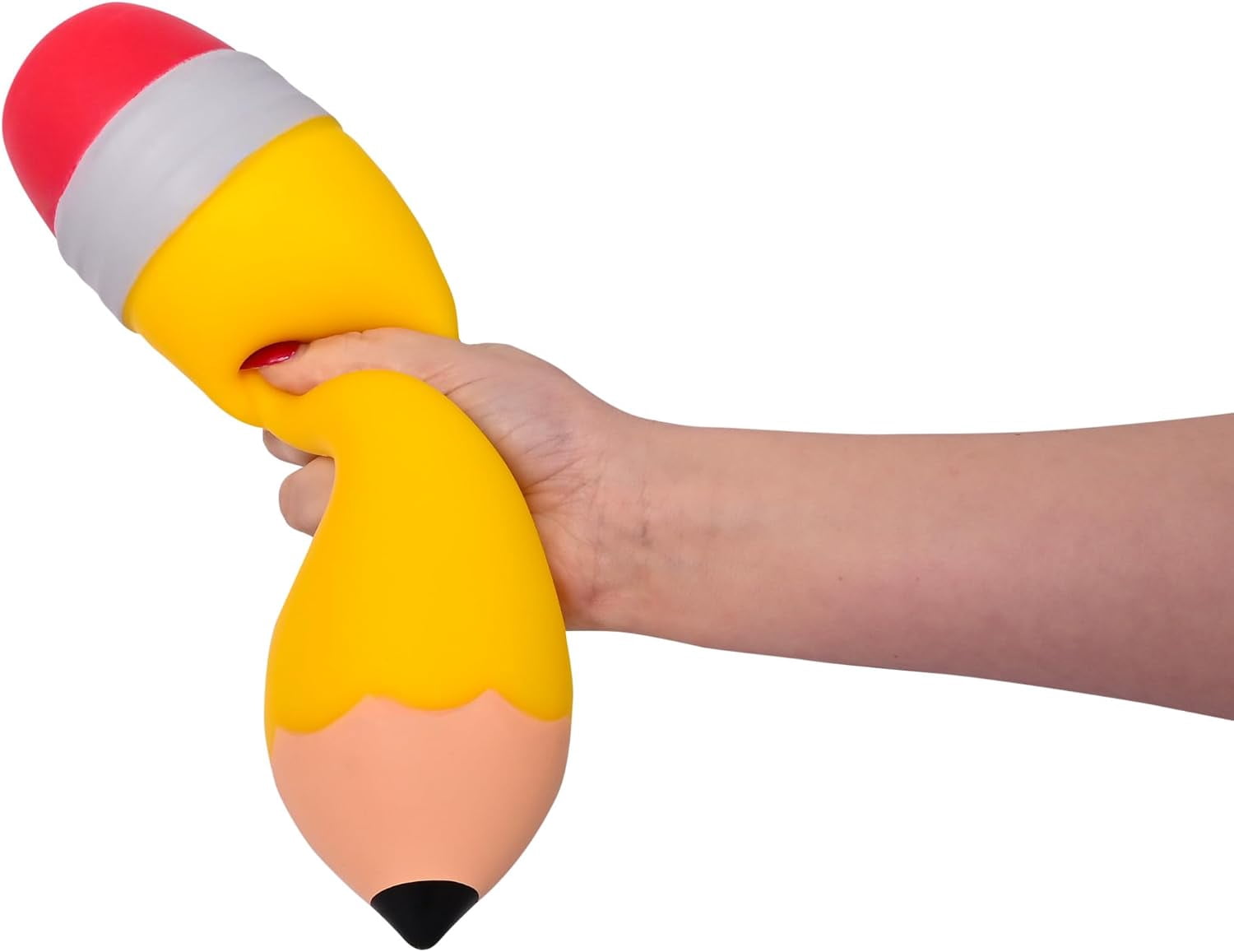 Squeeze Pencil - Ultra-Soft Slow Rising Jumbo Pencil Squishy, Stress Relief Toy for Adults, Focus & Relaxation