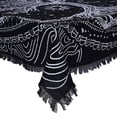 thumbnail image 3 of THE ART BOX Altar Cloth Tarot Cards Table Napkins Witchcraft Supplies Black Silver Tablecloth Square Alter Pagan Spiritual Celestial Deck Cloth With Fringes , Tree of Life , 24X24 Inches, 3 of 4