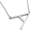 thumbnail image 1 of Fashion Women 26 English Letter Pendant Chain Necklace Choker Party Jewelry Gift, 1 of 1