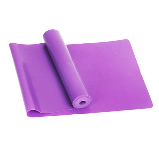 Bandas elásticas para fitness, culturismo, entrenamiento de fuerza y fisioterapia (moradas)