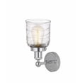 thumbnail image 3 of 616-1W-PC-G513 Innovations Lighting Bell - 1 Light Wall Sconce In Industrial Style-10 Inches Tall and 6.5 Inches Wide-Polished Chrome Finish-Clear, 3 of 3