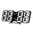 thumbnail image 3 of Reloj de pared digitalReloj digital LED 3D Reloj de pared Reloj digital El mejor de su clase Jadeshay  A, 3 of 8