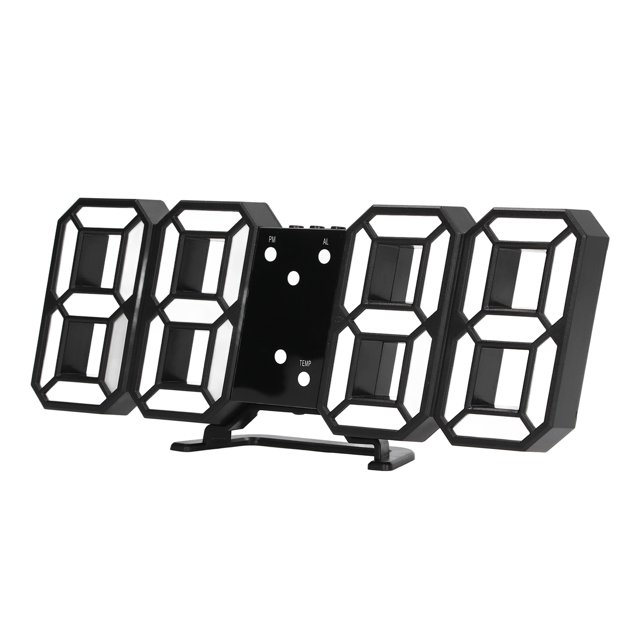 Reloj digital DLED, reloj digital LED 3D Reloj digital D Reloj digital LED Calidad inigualable