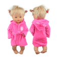 thumbnail image 1 of 2022 lovely Blanket suit Fit 40cm 41cm Doll Nenuco Ropa y su Hermanita Purple Long Sleeves T-shirt Purple Dots Pants With Hat heqiyong LED, 1 of 2