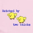 thumbnail image 2 of CafePress - Hatched By Two Chicks Infant Bodysuit - Baby Light Bodysuit, Size Newborn - 24 Months, 2 of 4