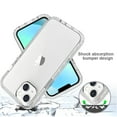 thumbnail image 6 of Crystal Clear Case for iPhone 14 Plus, [Not Yellowing] Gradient Phone Case with Built-in Screen Protector, Military Grade Drop Protection Shockproof Transparent Cover for iPhone 14 Plus, Clear, 6 of 6