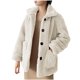 thumbnail image 1 of Abrigo y chaquetas informales de manga larga sin capucha para mujer, otoño e invierno, holgado, de manga larga, sin capucha, de poliéster., 1 of 6