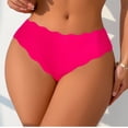 thumbnail image 5 of Lopecy-Sta Women's Seamless Invisible Thong Briefs, No Show Stretchy Soft Breathable Panties, Smooth Comfort Daily Underwear, 5 of 8