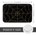 thumbnail image 2 of Susaid Golden Spider Web Print Doormat,Porch Decor,Housewarming Decor Gift Doormat,Funny Flannel Floor Mat,Funny Doormat 24x16 Inch, 2 of 7