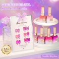thumbnail image 2 of Set de esmaltes de uñas en gel Double Rhythm Cat Eye, 15 ml x 6 unidades, color morado, 2 of 9