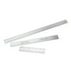 thumbnail image 5 of Reglas De Metal Con Parte Trasera De Corcho, Acero Inoxidable, Antideslizantes, Rectas, 3 Piezas, Orificio Para Colgar, Reglas Traseras De Corcho Suave Para Oficinas Y Escuelas, 5 of 7