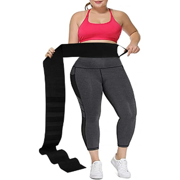 Wrap Waist Trainer For Women Adjust Lower Belly Wrap Sweat Band Bandage Wasit For Stomach Body Wraps