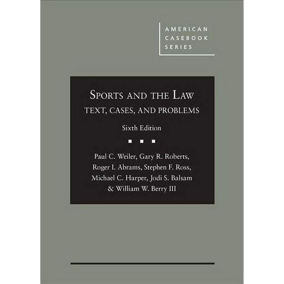 Sports And The Law