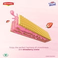 thumbnail image 4 of Britannia Treat Creme Wafers Strawberry Flavor Crispy Layered Wafers with Sweet Strawberry Cream Filling, 150g (5.29 oz), 4 of 5