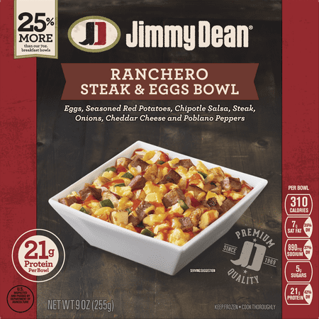 UPC 077900194863 product image for Jimmy Dean® Ranchero Steak & Egg Breakfast Bowl, 9 oz. | upcitemdb.com