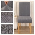 thumbnail image 3 of Dining Room Chair Covers Chair Slipcovers for Dining Room Kitchen Chair Protector Cover, Removable, 3 of 5