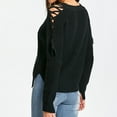 thumbnail image 7 of Women's Cotton Sweaters Lightweight V-Neck Long Sleeve Casual Comfort, 7 of 7