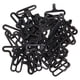 thumbnail image 1 of 20 sets clips de lazo de corbata Sunnimix Ganchos de metal sujetadores de costura negro, 1 of 8
