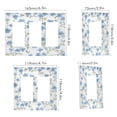 thumbnail image 2 of Yayeee Rocker Switch Wall Plate 1-Gang 4.6"x2.9" Home Decorative Outlet Cover, Forget Me Not, 2 of 6