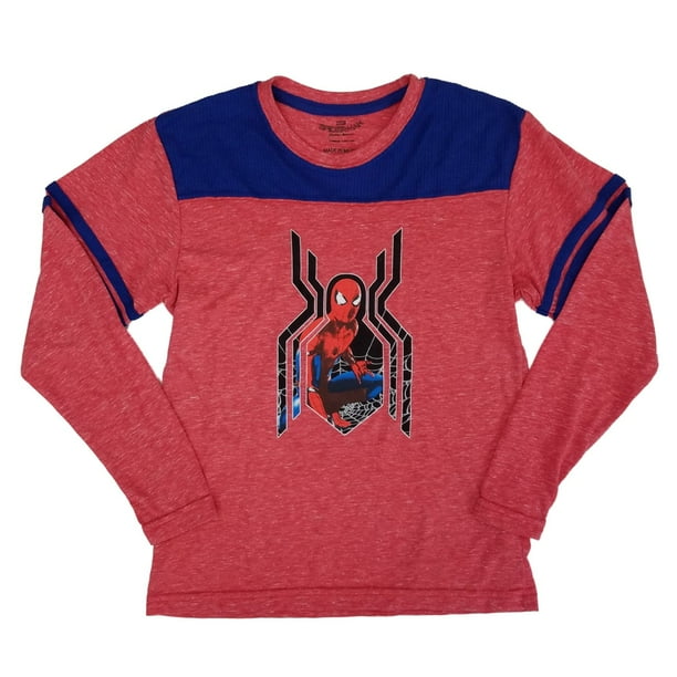 spiderman long sleeve tee