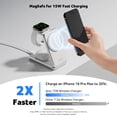 thumbnail image 2 of Acer 3-in-1 Wireless Charger Station 15W Fast MagSafe, 2 of 9