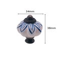 thumbnail image 2 of 1pc Ceramic Pumpkin Knob 34mm Gabinete Cajón Manejo Muebles Cómoda Puertas Puertas Pulls for Hardware de la cocina del armario, 2 of 25