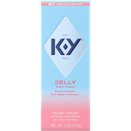 K-Y Jelly Personal Lubricant, 4 oz.