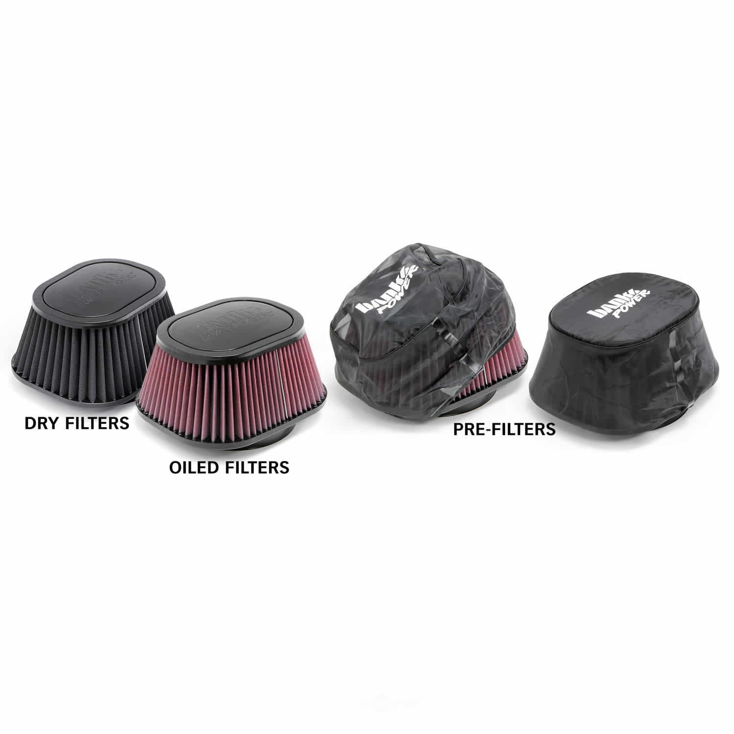 Banks Power 01-04 Chevy 6.6L LB7 Ram-Air Intake System - Dry Filter Fits select: 2001-2004 CHEVROLET SILVERADO, 2001-2004 GMC SIERRA
