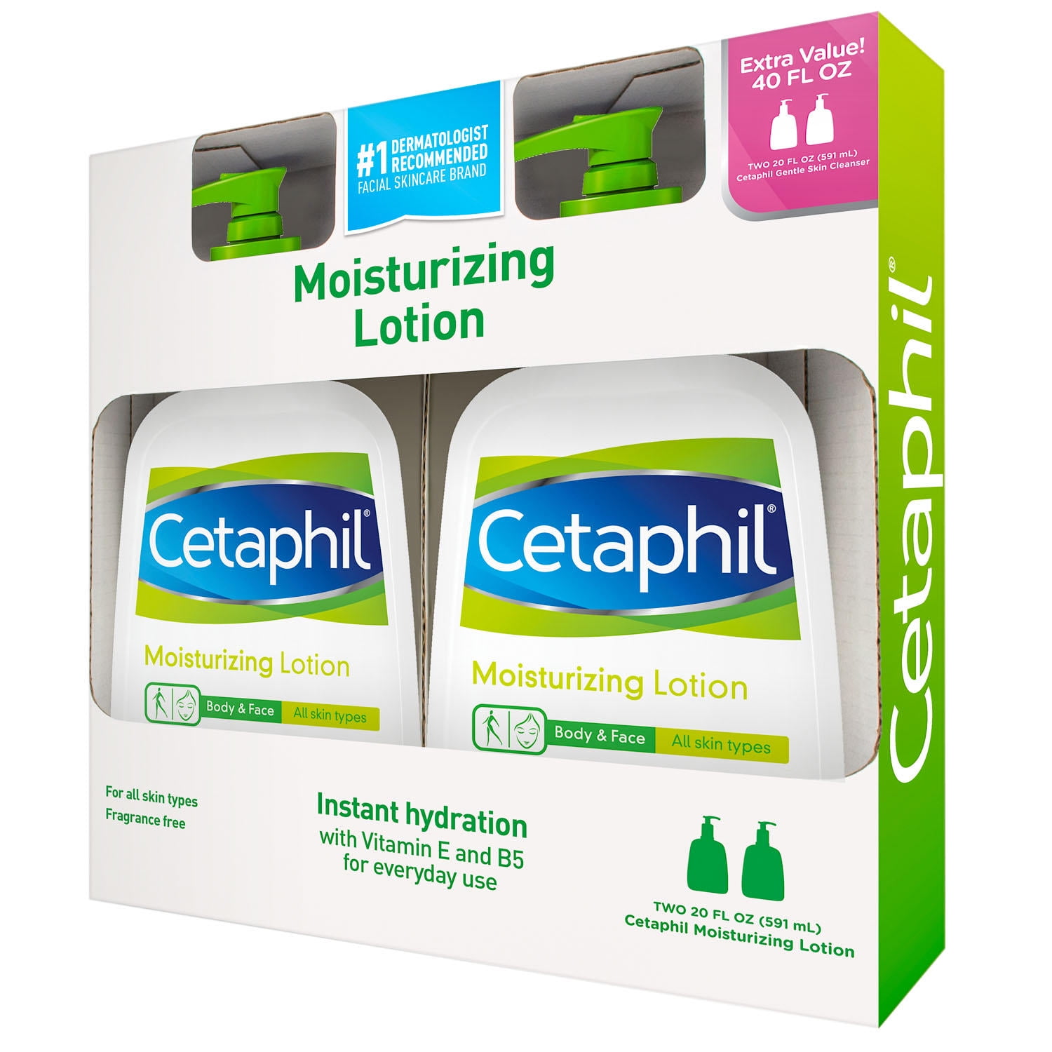 Cetaphil Moisturizing Lotion (20 fl. oz., 2 pk.)