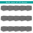 thumbnail image 5 of Arkwright Microfiber Gym Towels - Soft Quick Dry Hand Towel - 16 x 27 in. - (Bulk Case of 180) Grey, 5 of 9