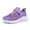 Purple, variant on Children's Mesh Lace Up Sneakers Color Matching Casual Comfortable Running Shoes,Boys Shoes,Girls Shoes,Size:8-9 Years