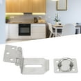 thumbnail image 6 of 90 Degrees Latch Lock Hasp And Staple For Padlock Gate Door Shed Stainless Steel, 6 of 6