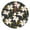 30, variant on Rateoe Lilies Flowers Print Christmas Tree Skirt 36" for Xmas Holiday New Year Party Circle Tree Mat Ornaments Decoration