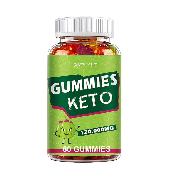 Keto Gummies for Weight Management - 120000MG High Potency Keto Supplement, 60 Count Gummies