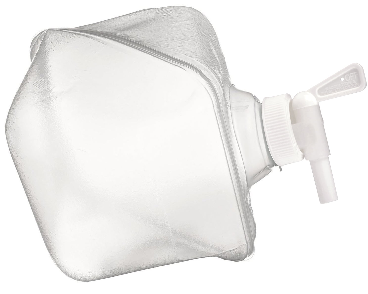 One Gallon CubitainerCollapsible Plastic Container with spigot