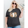 thumbnail image 4 of XCHQRTI Pumpkin Plus Size Women Tshirt Its Fall Yall Thanksgiving Short Sleeve Graphic Tees, 4 of 8