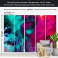 thumbnail image 4 of Tiptophomedecor Abstract Wallpaper Wall Mural - Color Madness, 4 of 7