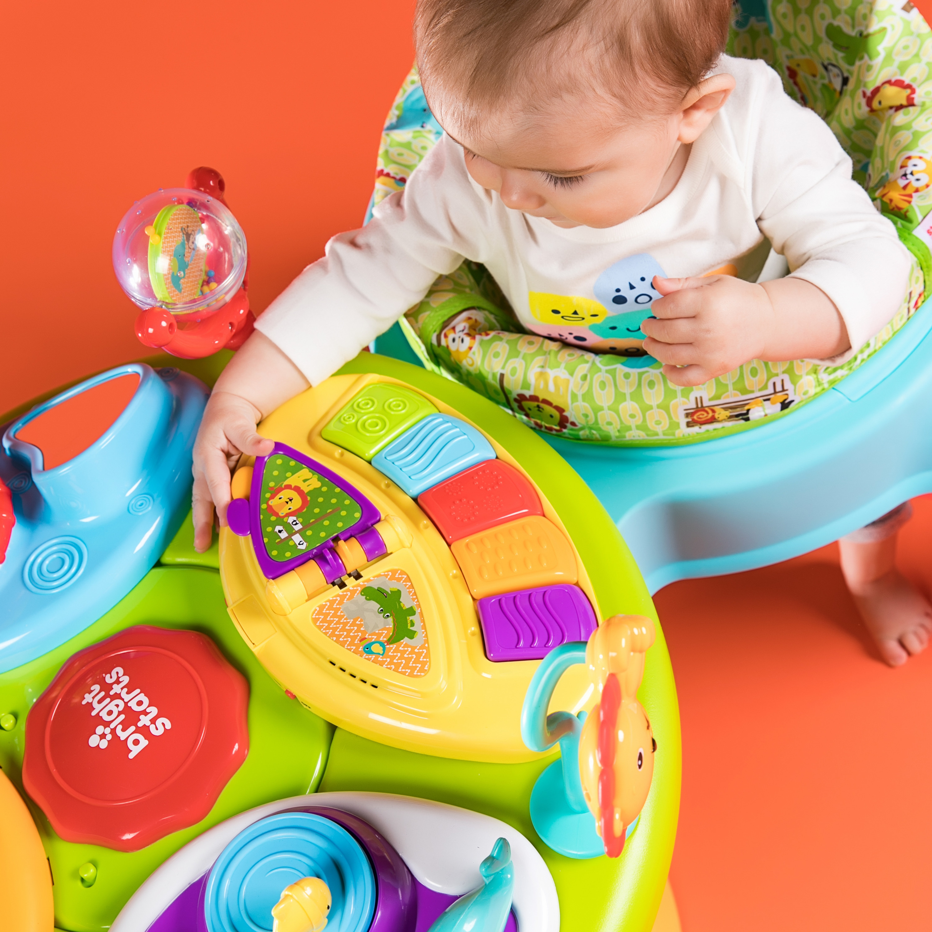 Bright Starts 3-in-1 Around We Go Activity Center, Ages 6 months + - image 5 of 7