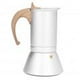 thumbnail image 2 of Moka Estufa Cafetera, Metal Estilo Europeo Plata Profesional Moka Pot Para Viajes ANGGREK  Otros, 2 of 7