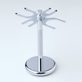 thumbnail image 1 of Shaving Razor and Brush Stand by Shave Classic Holds 2 Razors and 2 Brushes, Stainless Steel, Deluxe Edition, 1 of 1