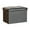 Black, variant on Siruishop Folding Storage Ottoman Bench Bars Books Blankets Shoes Store Footrest Stool Black