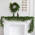 thumbnail image 1 of Adornos navideños, adornos navideños, regalos navideños, planta verde artificial de 1,8 metros, tallos de hierba timotea, enredaderas artificiales, decoración navideña para el hogar y el restaurante,, 1 of 6