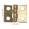 Container For Cabinet COMPUKAS Small Copper Hinge Set, 100 Pcs for Jewelry Boxes, Mini ...