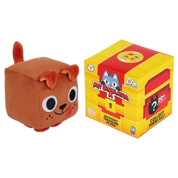 PET SIMULATOR X Mystery Pet Treasure Plush w/ Name Tag (One