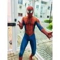 thumbnail image 2 of Disfraz de Spiderman Tobey Maguire, traje rojo Raimi, mono de superhéroe, disfraz de Halloween, fiesta de carnaval, Spandex para adultos/niños Fivean unisex, 2 of 2