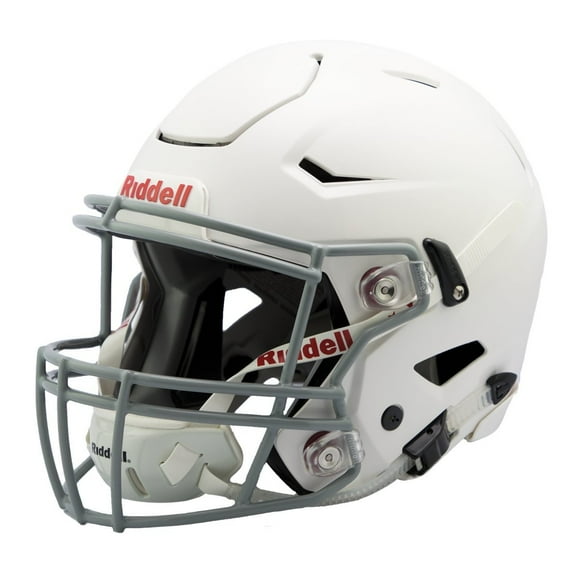 Casco Riddell SpeedFlex para jóvenes, blanco, talla L