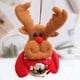 thumbnail image 3 of Adornos navideños de peluche, muñecos de nieve, Papá Noel, colgantes para el árbol de Navidad, adornos para el hogar, decoraciones para fiestas de Navidad y Año Nuevo, 3 of 5