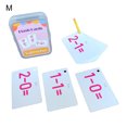 thumbnail image 1 of Visland Baby Flash Card Thickened Eye Protection Improve Logic Early Learning Flash Card Animal Number Alphabet Card Kit for Newborn, 1 of 8