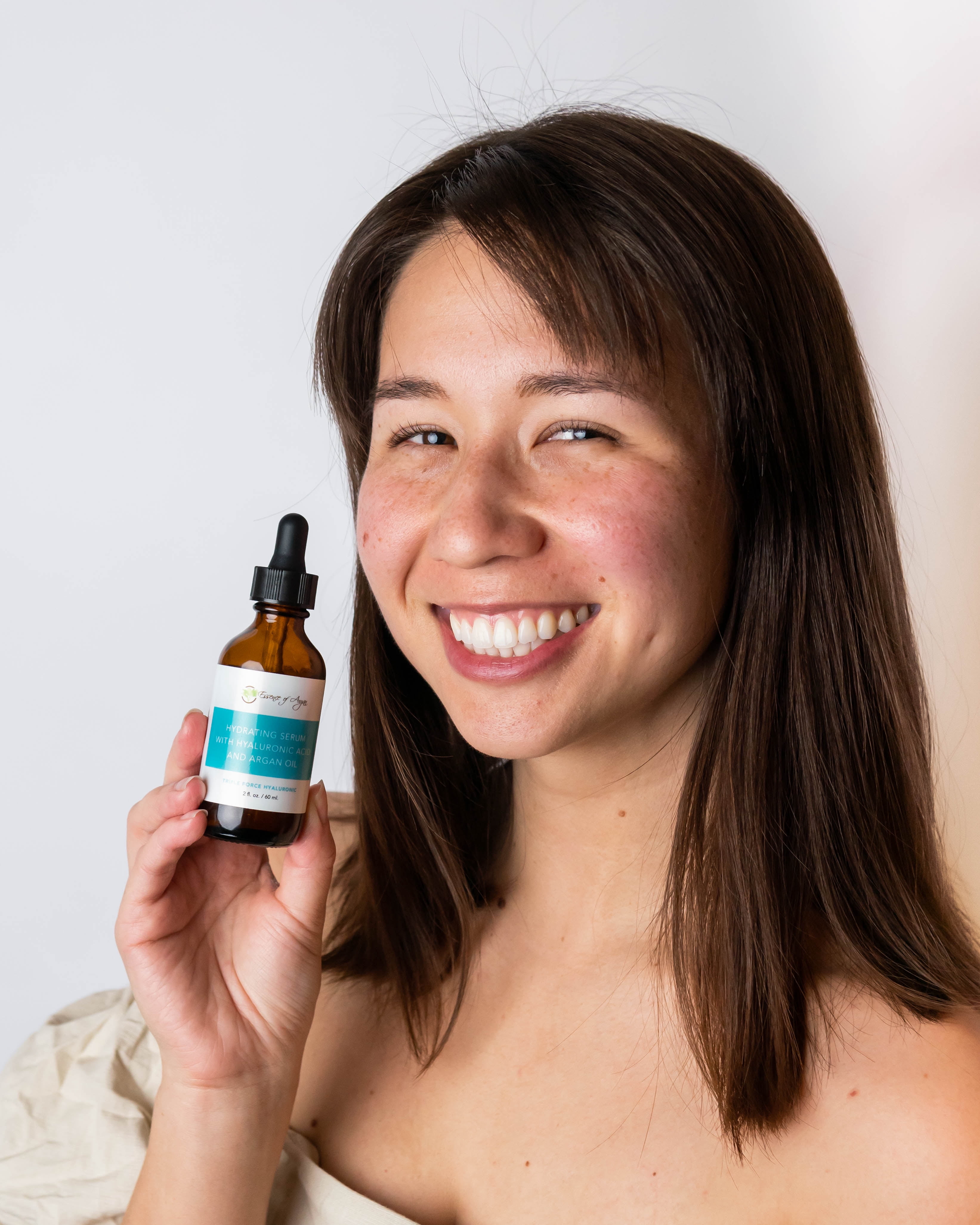 Essence of Argan Hydrating Serum, Hyaluronic Acid and Argan Oil, Smooth, Youthful 60ml